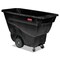 Rubbermaid Commercial Structural Foam Tilt Truck, 0.5 cu yd, Utility Duty, 450 lb Capacity, Black FG9T1300BLA - alternate 1